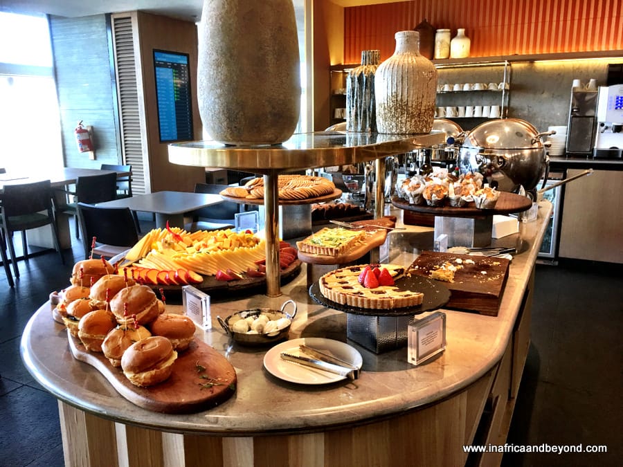 OR Tambo International Airport lounges - 2 reviews 1 Pastries at the Slow Lounge at OR Tambo International Airport lounge