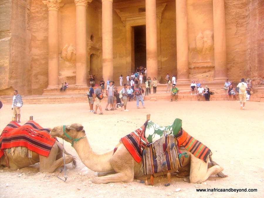 City of Petra in Jordan