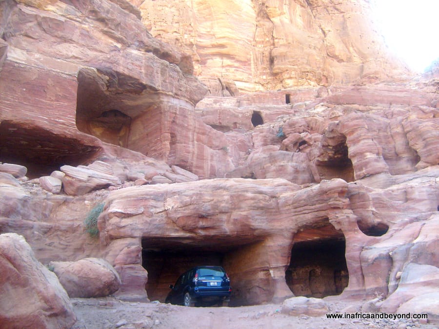 City of Petra in Jordan