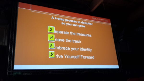 One of the inspirational slides