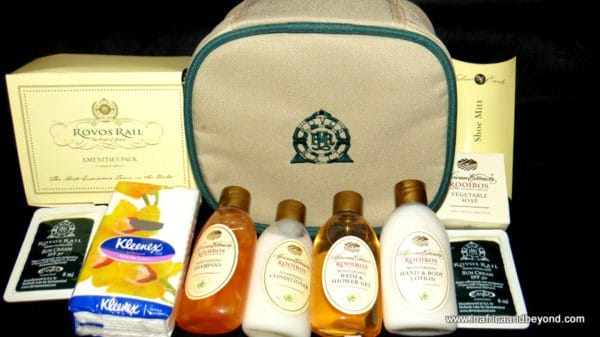 Rovos Rail Amenities