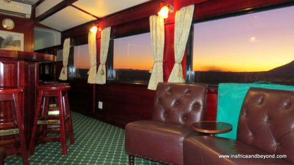 ObservationCarAtSunset Rovos Rail