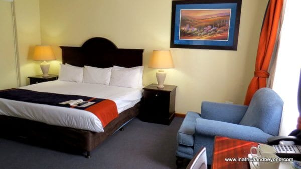 Bedroom in Sunnyside Park Hotel bedroom