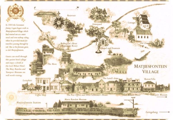Matjiesfontein map