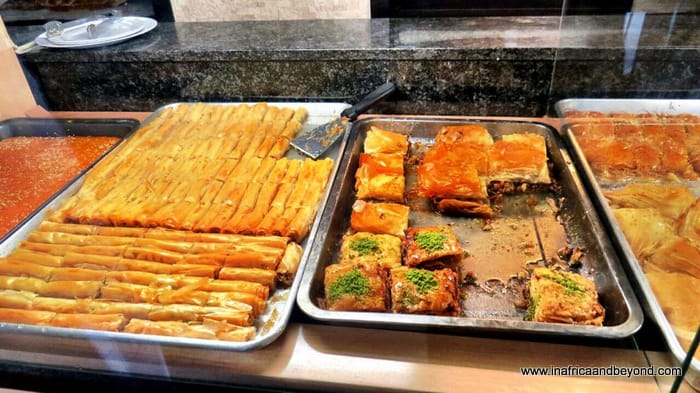 Nizamiye Mosque - Istanbul in Johannesburg 9 Baklava at the bakery