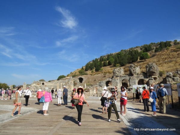 Tourists Ephesus