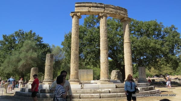 Ruins of the Philippeion - Olympia Ancient Olympics