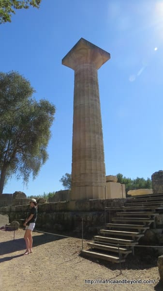Where The Olympics Flame is lit Ancient Olympics