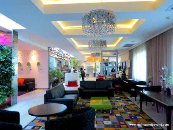 Hotel Verde lobby
