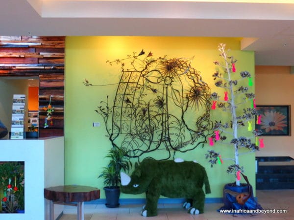 Hotel Verde Mascot - The Rhino