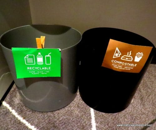 Hotel Verde recycling