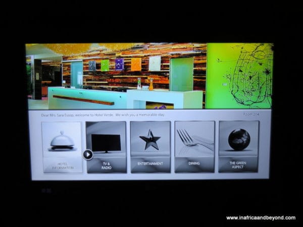 Interactive TV - Hotel Verde