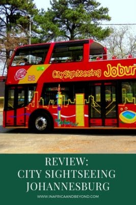 City Sightseeing Johannesburg
