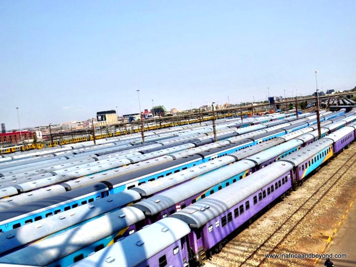 Trains at Park Station
