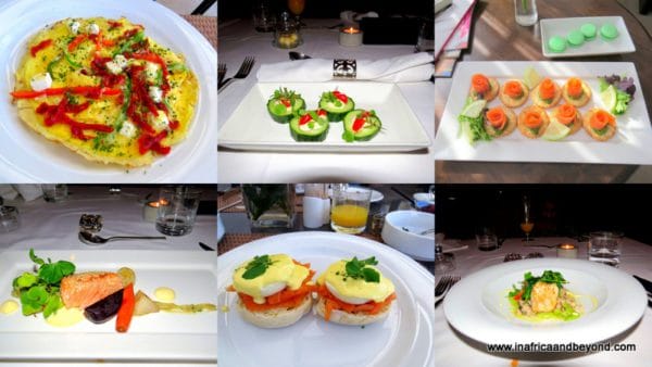 Food at Clico Boutique Hotel