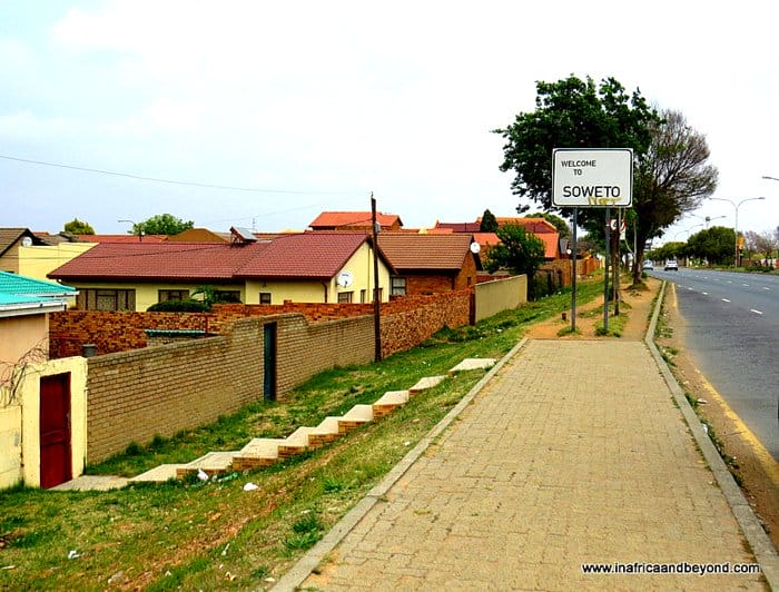 Houses in Diepkloof - Tour of Soweto
