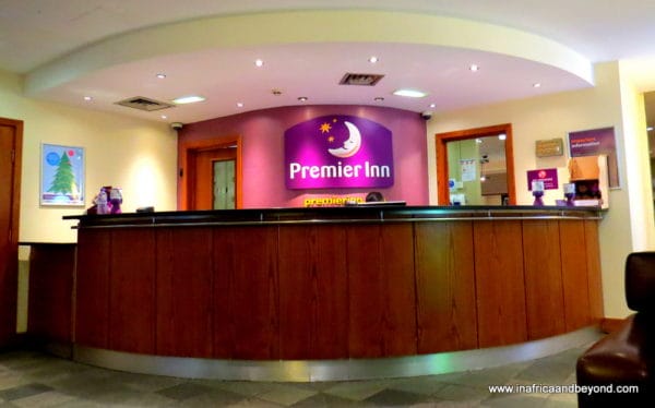 Premier Inn London Wembley Park reception Premier Inn Wembley
