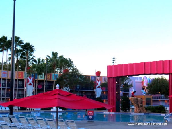 Swimming pool at Disney's All-Star Movies Resort