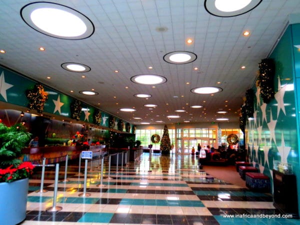Reception area Disney All Star Movie Resort