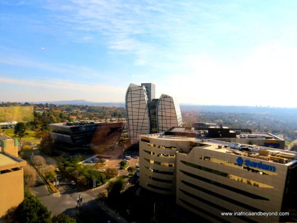 Sandton Sun view of skyline