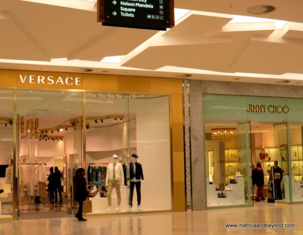 Sandton Sun Diamond Walk shopping 