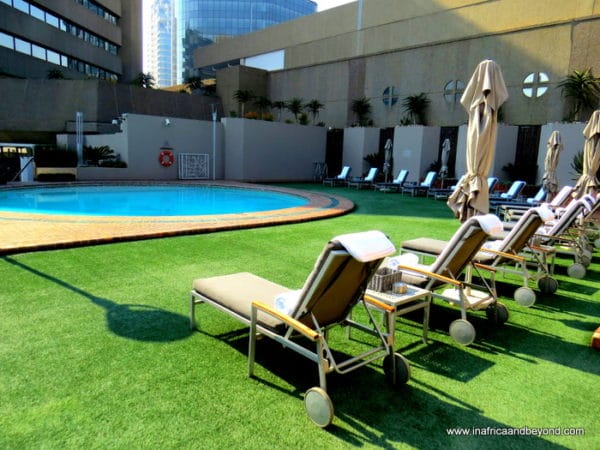 Swimming Pool at Sandton Sun