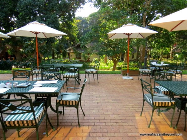 Selborne Hotel terrace