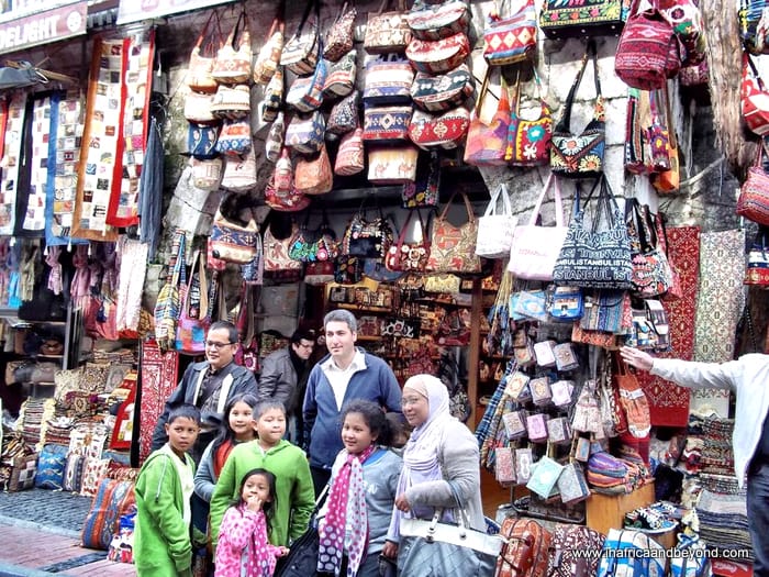 Outside the Grand Bazaar