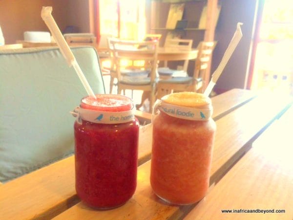 Aurelies Health & Lifestyle Cafe smoothies