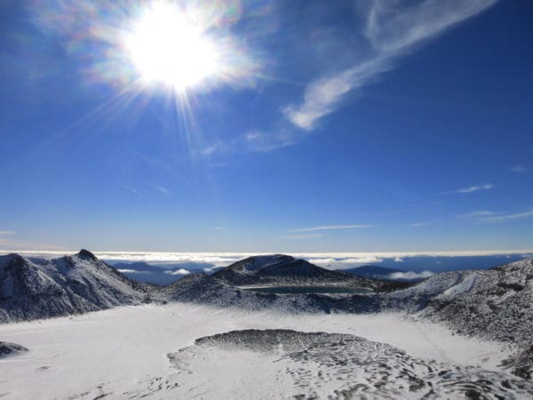 Natalie Tongariro Crossing