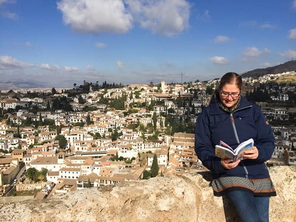 Naomi in Granada around the globe