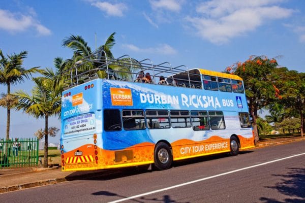 Sightseeing Ricksha Bus in Durban