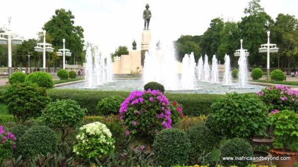 Lumpini Park Entrance - Things to do in Bangkok