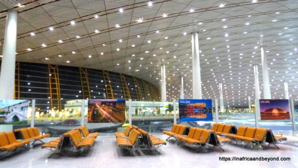 Air China review Beijing airport