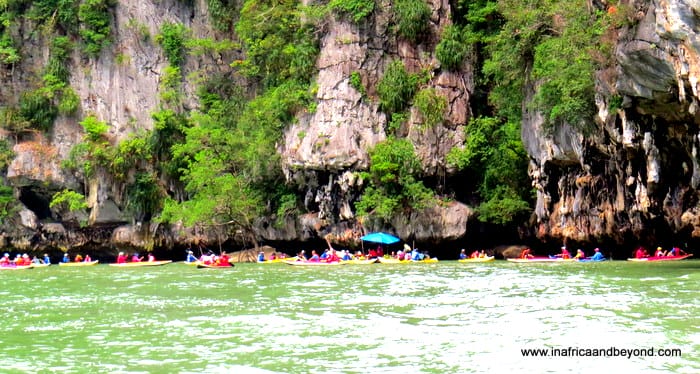 Canoeing in Phang Nga Bay