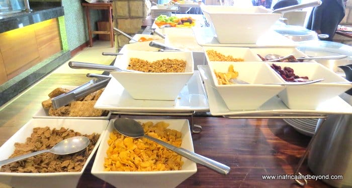 Protea Hotel Clarens breakfast