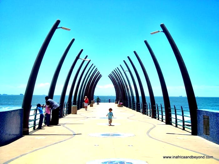 Umhlanga Pier - South African adventure