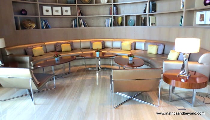 Hyatt Capital Gate lounge