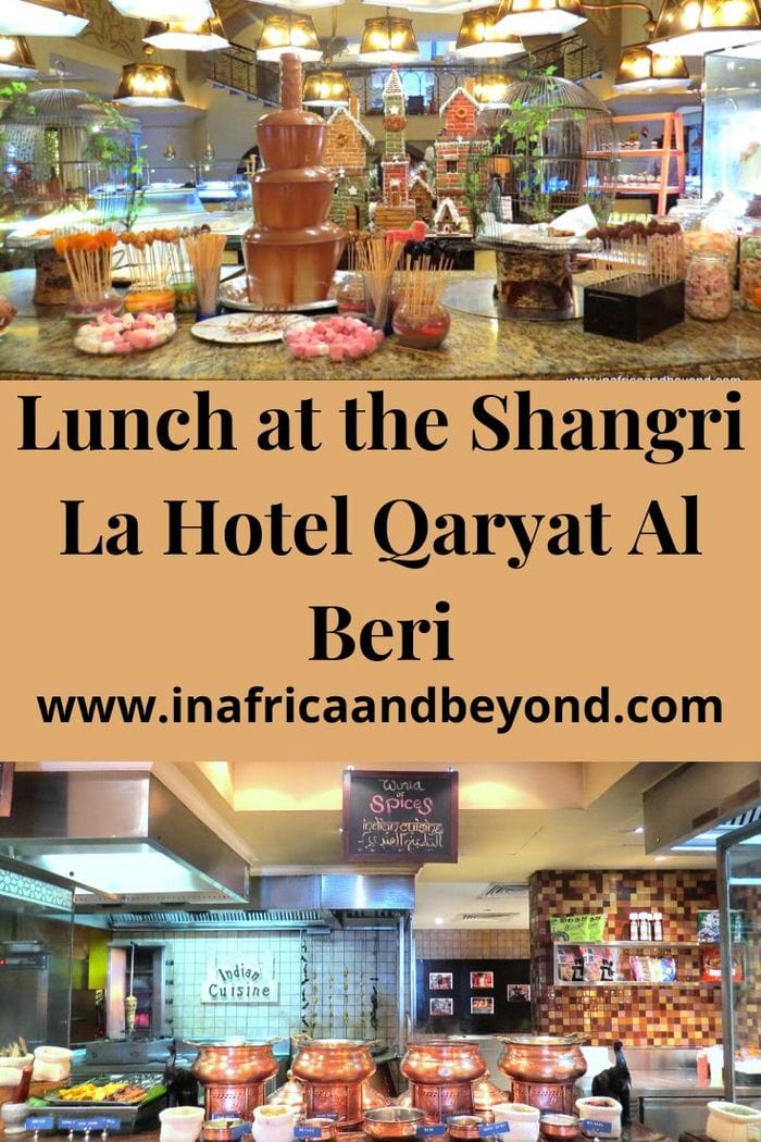 Lunch at the Shangri La Hotel Qaryat Al Beri 9 Shangri La Hotel Qaryat A l Beri