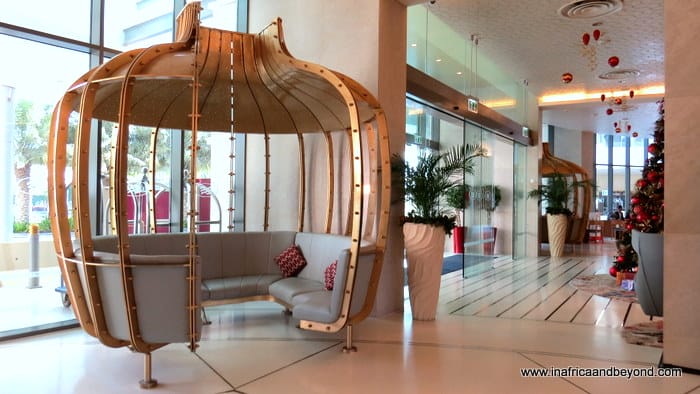 Crowne Plaza Abu Dhabi Yas Island lobby