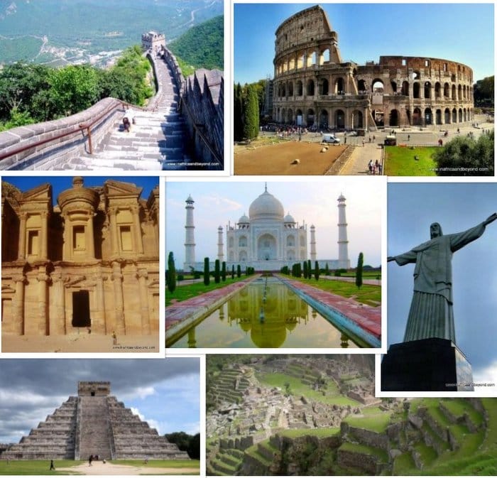 The New 7 Wonders of the World - My Experiences