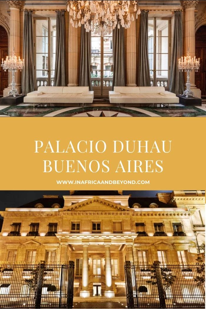 Palacio Duhau in Buenos Aires