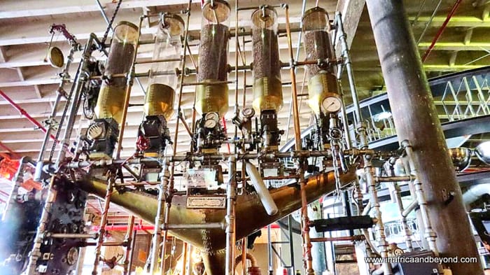Steam-punk style coffee shop - Truth Coffee