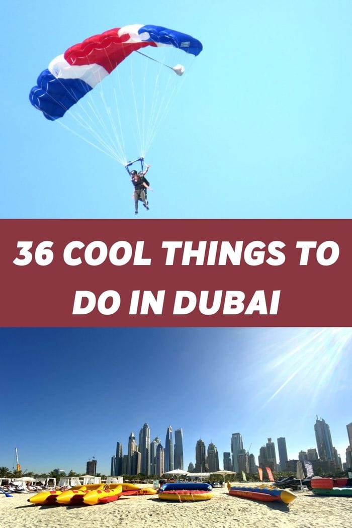 Cool things to do in Dubai