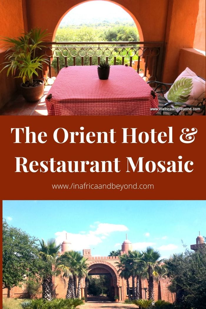 The Orient Hotel and Restaurant Mosaic