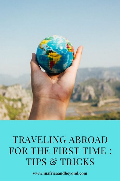 Traveling abroad for the first time 