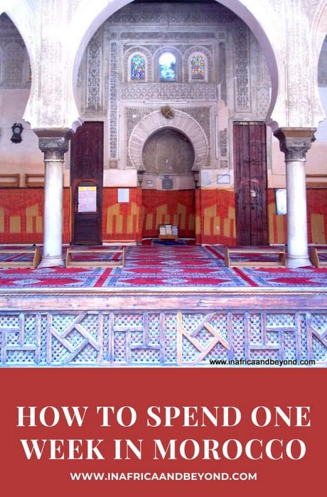 1 week in Morocco – A 7-day Morocco itinerary