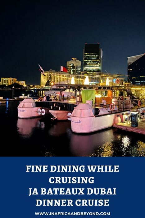 JA Bateaux Dubai Dinner Cruise
