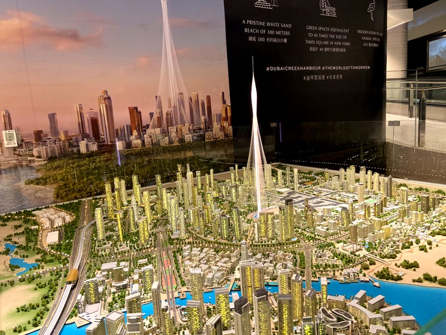 On top of the world at the Burj Khalifa 10 Dubai Creek Tower