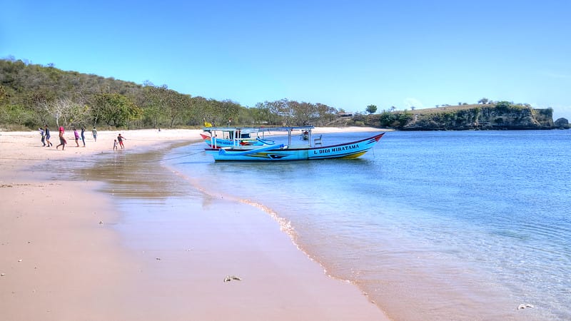 Pink Beach, Lombok 